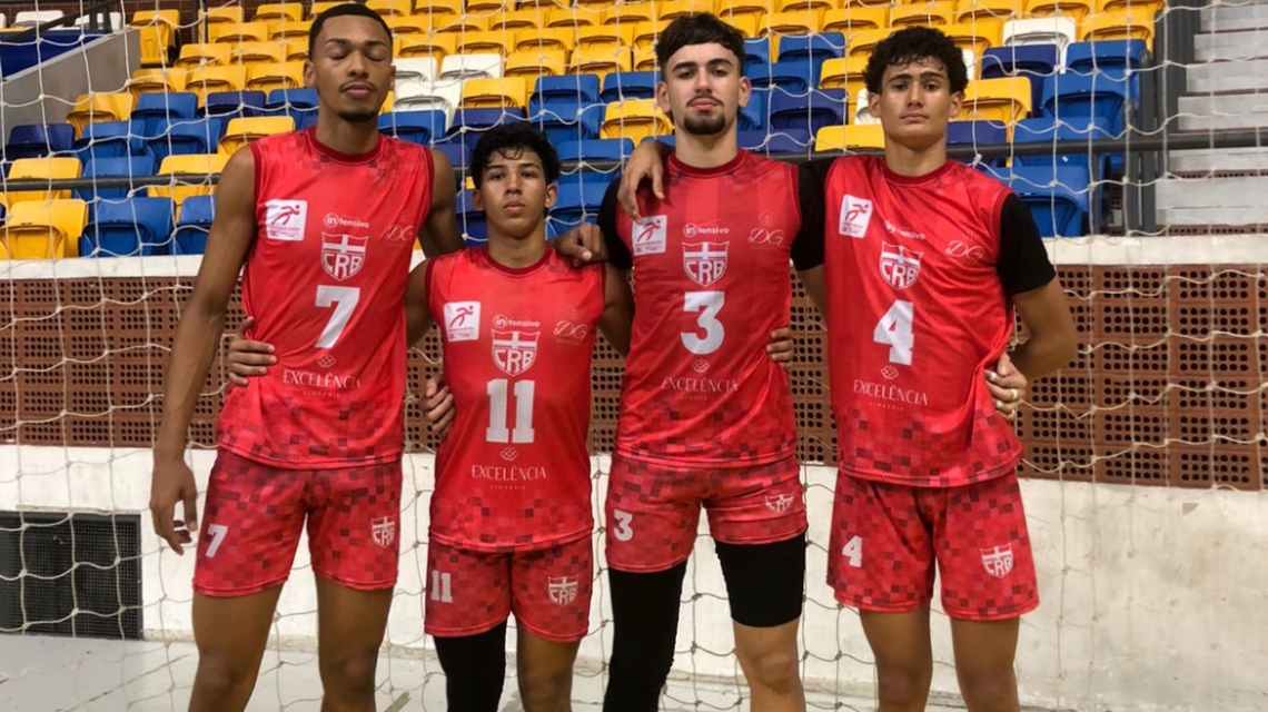 Time de basquete do CRB vice-campeão da Copa Recife de Basquete 3x3