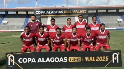 CRB Sub-20 larga na frente na decisão da Copa Alagoas contra o CSA
