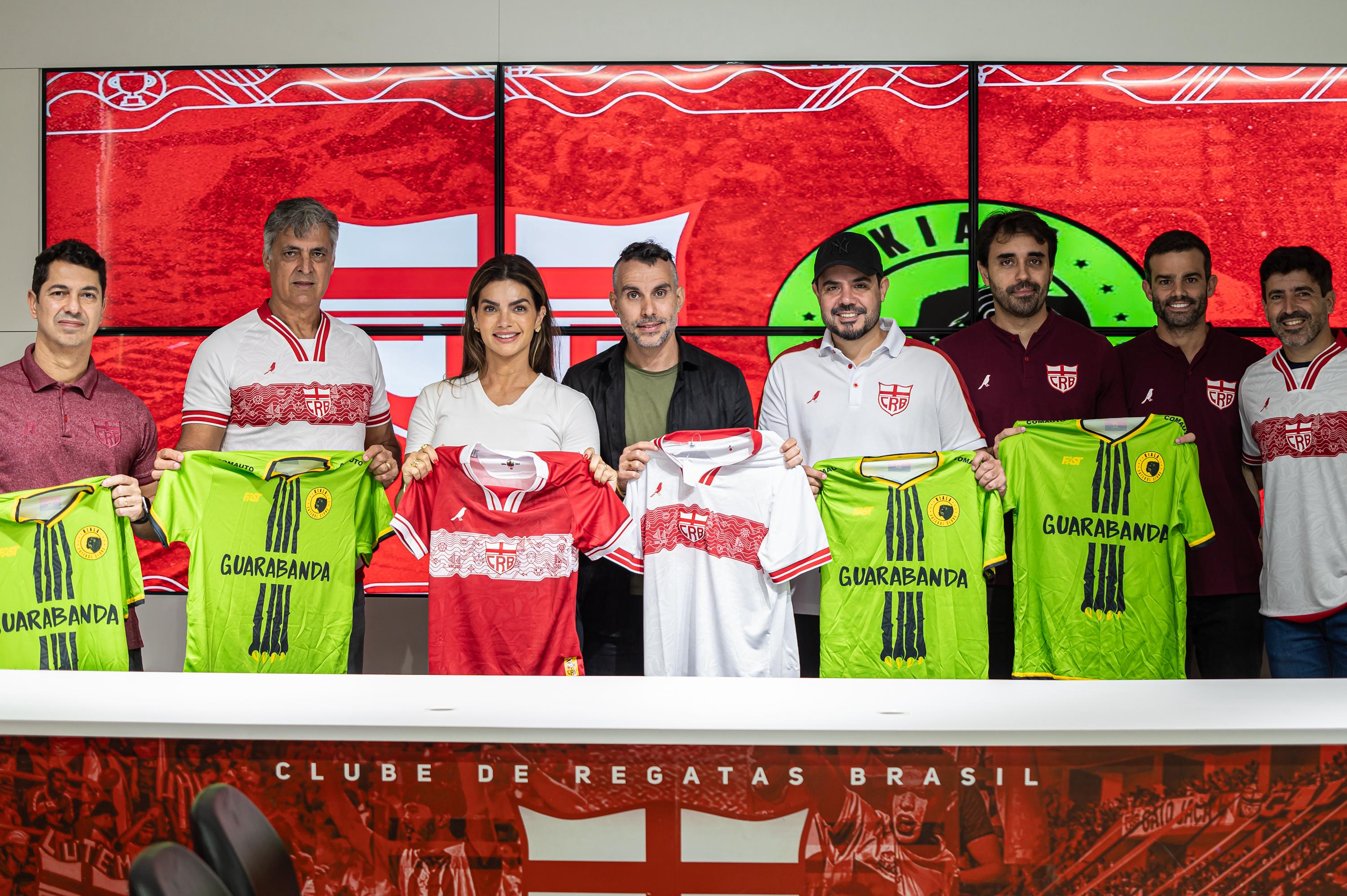 CRB firma parceria internacional com clube angolano de Kelly Key