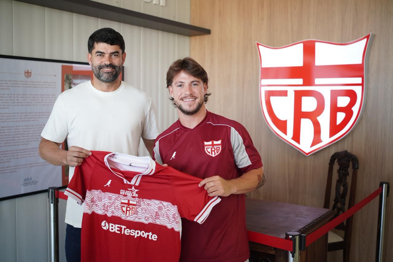 Guilherme Pato é oficialmente apresentado pelo CRB