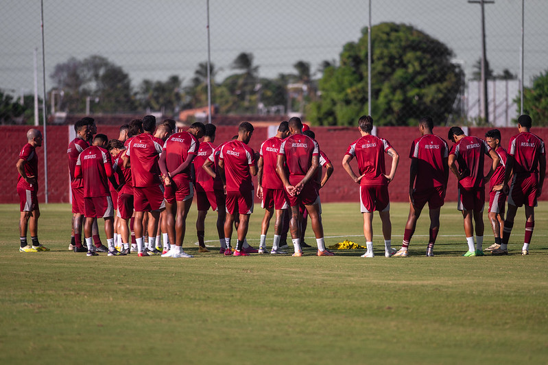 CRB finaliza preparação para o primeiro clássico da semifinal do Alagoano