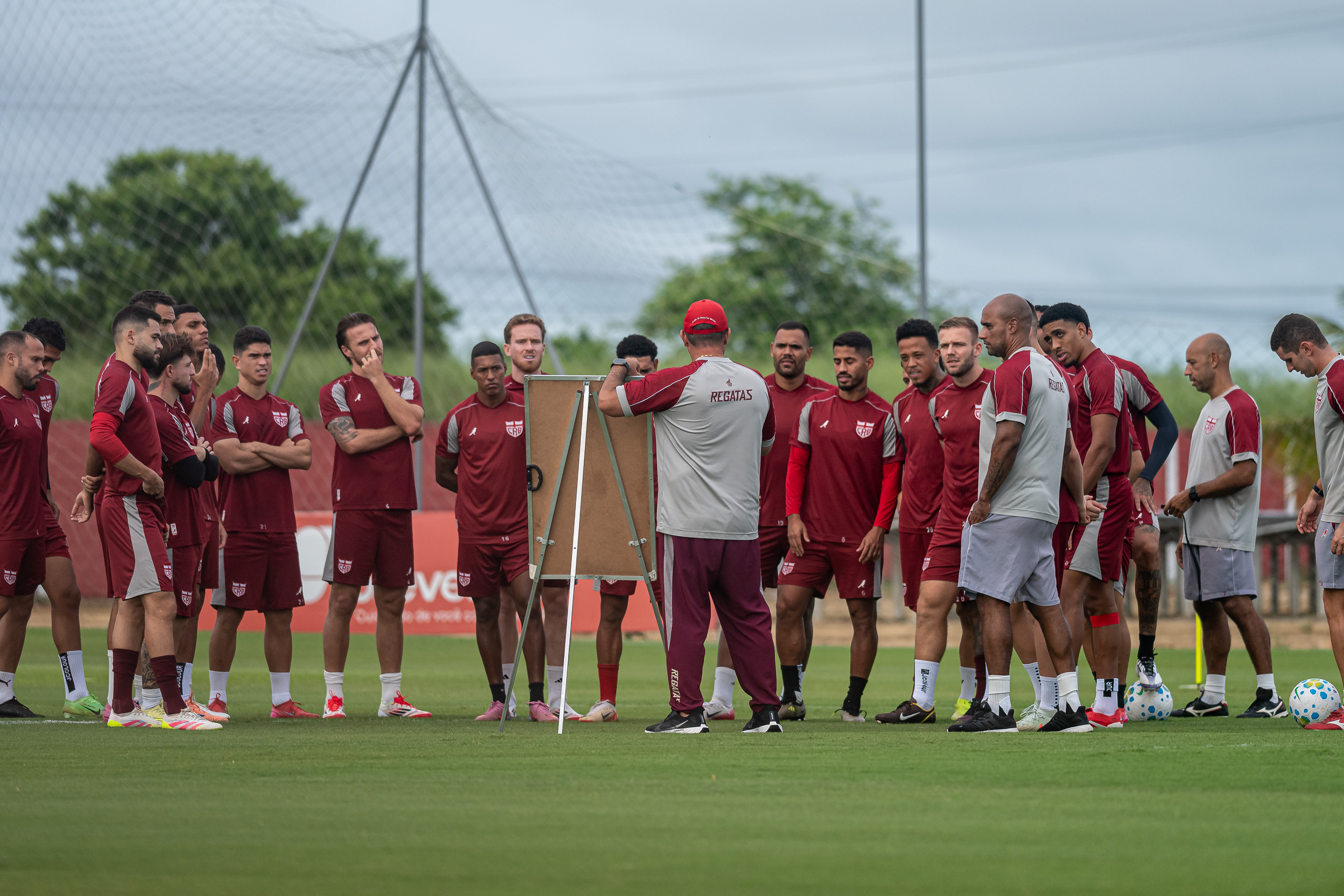 CRB finaliza preparação para enfrentar o Fortaleza pela Copa do Brasil