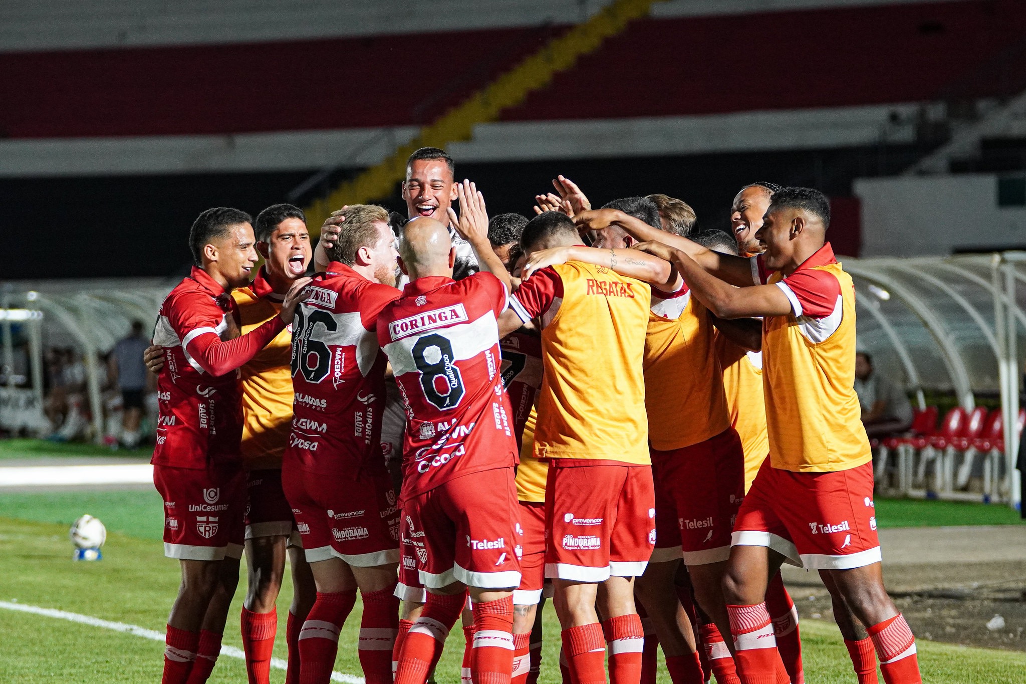 Com gol de Dadá Belmonte, CRB vence o Botafogo-SP por 1x0 fora de casa